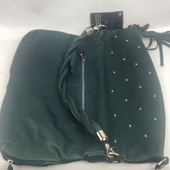 Chez by Cheryl Green Rectangular Bag Flap Zipper - Picture 15 of 15